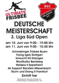 Ultimate Frisbee Deutsche Meisterschaft 2023